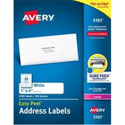 Avery Label, Ezpeel, Lsr, 1X4, We 2000PK AVE5161